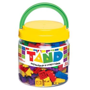 Imagem de Blocos Didáticos De Montar Tand Com 150 Peças - Toyster