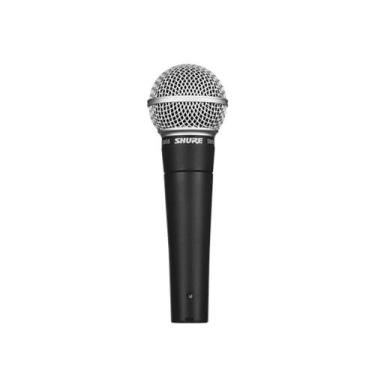 Imagem de Microfone shure sm58-lc de mao dinamico cardioide original