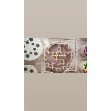 Imagem de Carretilha Madeira Linha De Pipa 16 Polegadas Marchetada - Galego