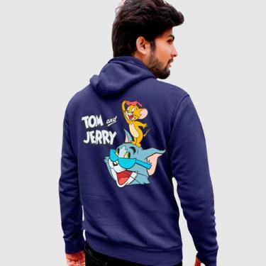 Imagem de Blusa Moletom Genuine Grit Masculina Estampada Algodão 30.1 Tom e Jerr