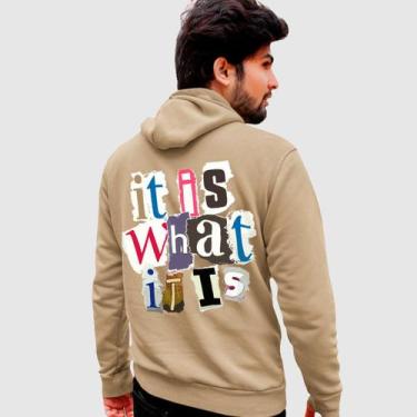 Imagem de Blusa Moletom Genuine Grit Masculina Estampada Algodão 30.1 It Is Wath