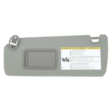 Imagem de Motoforti Conjunto de viseira de sol de carro para Toyota 4Runner 2010-2023 Tecido de vidro plástico No.74320-35A91-B1 luz solar bloco cinza