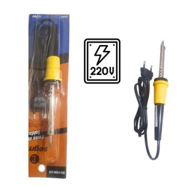 Imagem de Ferro de Solda 40W Bivolt 127 ou 220V Reparos Eletrônicos - Segma, 220