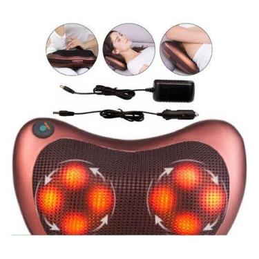 Imagem de Almofada Massageadora Movimento Shiatsu Infravermelho Bivolt - oem