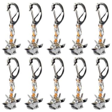 Imagem de Kit 10 Chaveiros Nelore SV47006 - Selaria Vertentes