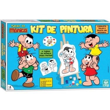 Imagem de Kit de Pintura Turma da Monica - Ref 0766 Nig Brinquedos