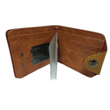 Imagem de Carteira Grande Porta Cartão Masculina - Idea, Marrom escuro