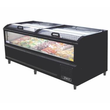 Imagem de Expositor Ilha para Congelados Frilux Full Glass Inverter 2,10m 127V R