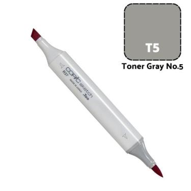 Imagem de Marcador Copic Sketch Ponta Dupla Variações Cor Toner Gray, T5 TONER G