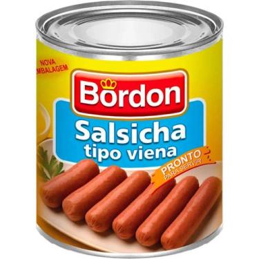 Imagem de Salsicha Bordon Tipo Viena Lata 180g Liquido 300g