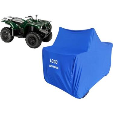 Imagem de Capa Protetora Para Quadriciclo Yamaha Grizzly 350 4Wd Atv - Mz, Azul