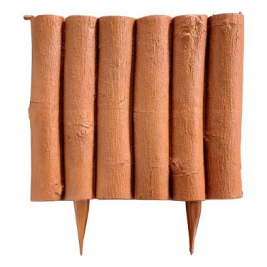 Imagem de Cerca Para Jardim - Plástico Reciclado - Modelo Rústico - JR Injetados