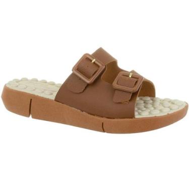 Imagem de Chinelo Feminino Massageador Ortopédico Esporão Macio Conforto Via Ang