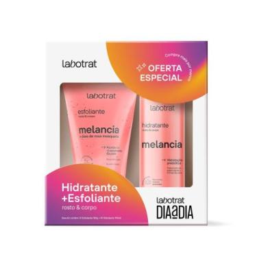 Imagem de Kit Labotrat Melancia Rosto e Corpo Hidratante 190ml e Esfoliante 150g