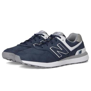 Imagem de New Balance Tênis de golfe feminino 574 Greens V2, Azul marino, 39
