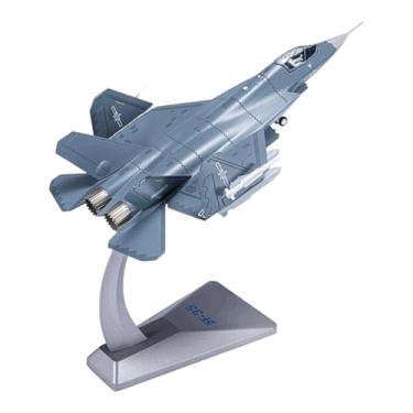Imagem de Almencla J35 liga modelo crianças brinquedo aviação comemorar lembrança aeronaves ornamento avião com base para barra prateleira tv gabinete, 27x19x22cm