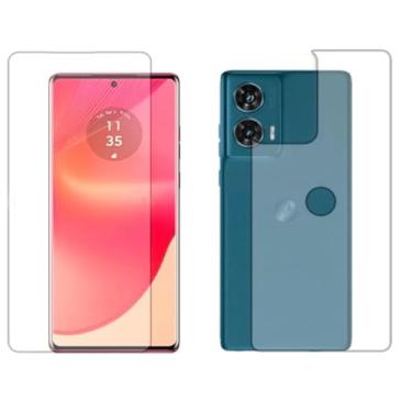 Imagem de Kit Película Hydrogel Frontal + Traseira Para Motorola Moto Edge 50/50 Pro / 50 Ultra / 50 Fusion/Edge 50 Neo (MOTO EDGE 50 FUSION)