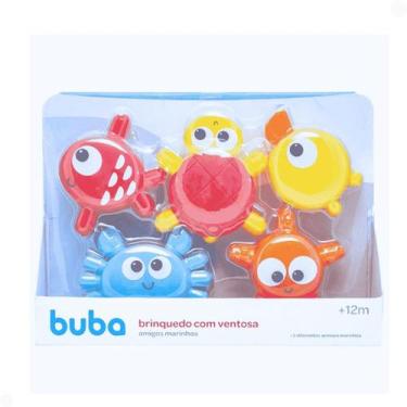 Imagem de Brinquedos de Banho Amigos Marinhos Com Ventosa 18759 - Buba