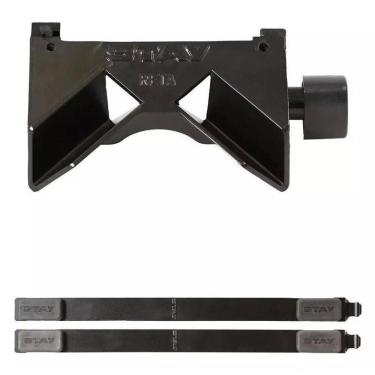 Imagem de Kit Longarinas Suporte Teclados 380Mm + Base Reta Torre Stay