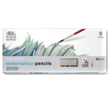 Imagem de Estojo Lápis Aquarela Studio Collection 50 Unidades Winsor & Newton - 