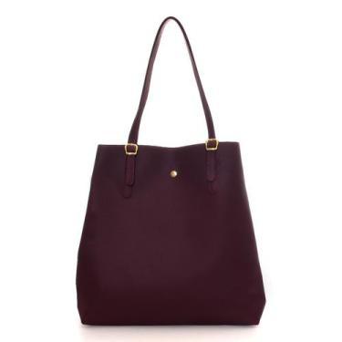 Imagem de Bolsa Sacola Feminina Grande Espaçosa Alça de Ombro Resistente Reforça