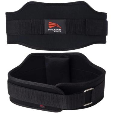 Imagem de Cinturão Academia Exercício Funcional Treino Agachamento Apoio Lombar 