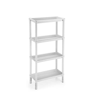 Imagem de 1075 ESTANTE FLORENÇA BRANCA 4 PRELELEIRAS