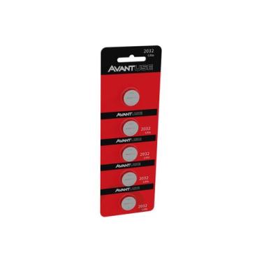 Imagem de kit 5 Bateria Lítio 2032 3v Cod: 408270014 Avant Use