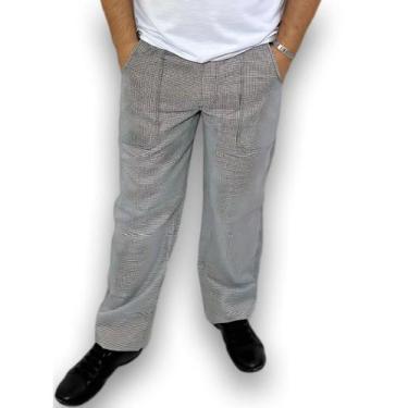 Imagem de Calça Cozinheiro Chef De Cozinha Xadrez Uniforme Profissional - Innova