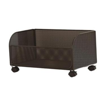 Imagem de Ｂｅｓｇａ Carrinho rolante de utilidades, organizador de armazenamento, estante prática de estante de livros em mesa para o banheiro quarto de crianças quarto, Camada única Grande