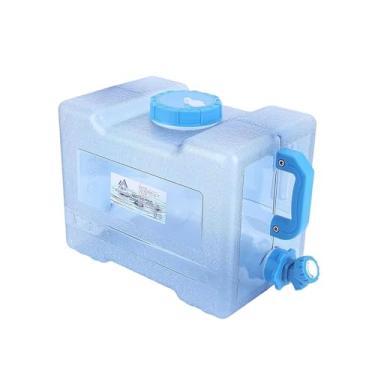 Imagem de menolana Camping Water Recurther Water Bucket com Spigot Water Tank pode água Jug Water transportador para churrasco para lavar a sobrevivência da mão, 8l