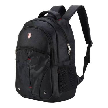 Imagem de Mochila Escolar Notebook SBFQ7808 Preta - Fuseco