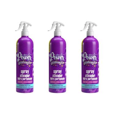 Imagem de Spray Ativador Soul Power 315Ml Curl Defining - Kit Com 3Un