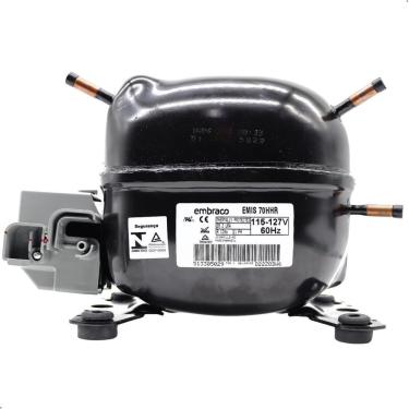 Imagem de Motor Compressor Embraco 1/5 Emi70 Her 127V 220V R134 - 127V