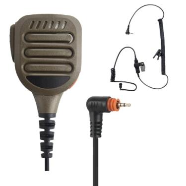 Imagem de Pdflie Microfone de lapela IP65 à prova d'água para Motorola Wave Radio DLR110 TLK100 TLK110 SL300 SL1600 SL2600 SL3500e SL4000 SL7000e SL7550 SL7550e SL7580 SL7580e SL7550e 90 SL8 550 SL1K SL1M