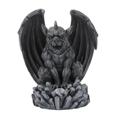 Imagem de Generic Estátua do jardim com gárgula com asas leves de gigantes, Preto
