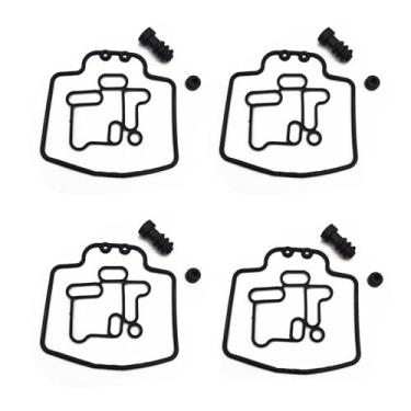 Imagem de Kit de reparo de carburador Kit de vedação de borracha para Yamaha Scooter Majesty YP250CC YP250 YP 250 CC 250CC (4 peças)