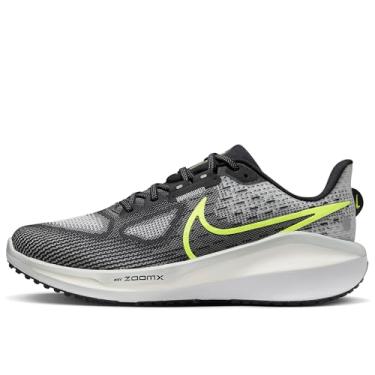 Imagem de Nike Tênis de corrida masculino Vomero 17, Preto Volt cinza claro fumê branco, 42