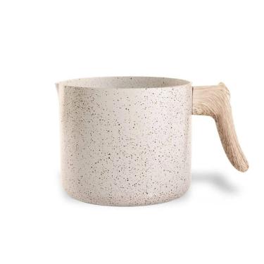 Imagem de Leiteira Fervedor para Fogão de Indução Brinox Ceramic Life Sirius Vanilla Ø14 cm - 1,7 L