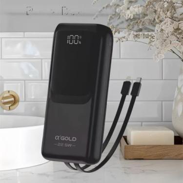 Imagem de Power Bank Carregador Portátil 20.000mah Turbo 22.5w Agold BTE-40, Pre