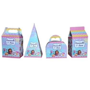 Imagem de Kit 32 Caixinhas Surpresa Personalizadas A Casa Mágica da Gabby Lembrancinhas Aniversário