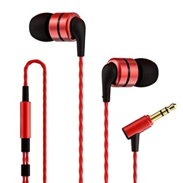 Imagem de Fones de ouvido isolantes SoundMAGIC E80 in Ear, Com fio, Vermelho