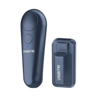 Imagem de UNIBITRI Virador de página de controle remoto RF para Kindle Paperwhite Kobo eReaders, virador de página remoto para celular, iPad, iOS, tablets Android, para ler romances, tirar acessórios, azul