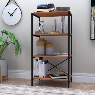 Imagem de Armario Multiuso Industrial Mineta Com 4 Prateleiras Preto