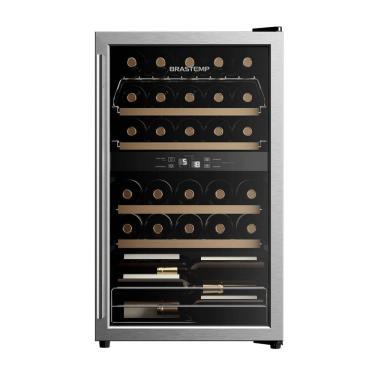 Imagem de Adega Brastemp 33 Garrafas Dual Zone Preto BZB33BE