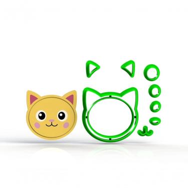 Imagem de Cortador Casa Mágica Da Gabby - Almofagato Tamanho 5 Cm