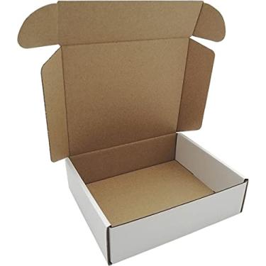 Imagem de ROTCH Caixas De Remessa Pequenas 7X6X2'', Pacote Com 25 Papelão Ondulado, Brancas (M762-25-W)
