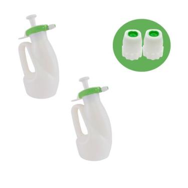 Imagem de 02 Pulverizador Manual De Compressão Prévia 1,2 Litros Guarany Cor Bra