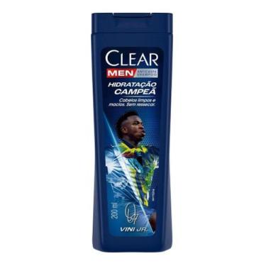 Imagem de Shampoo Anticaspa Clear Men Hidratacao Campea Vini Jr. 200ml