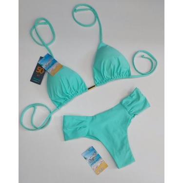 Imagem de Biquini Cortininha Com Calcinha Fio Duplo Borboleta - Nayklê Moda Prai